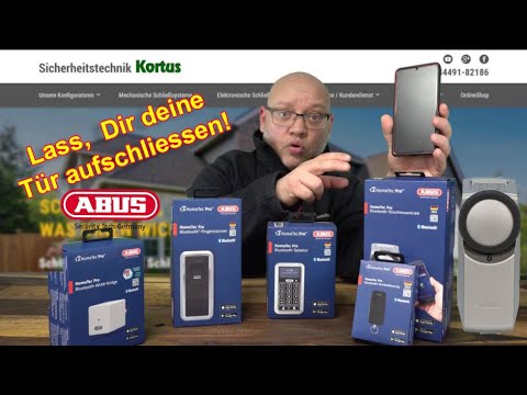 🔒 ABUS HomeTec Pro Bluetooth® | 🔑 Schloßantrieb | CFA3100 - Teil 1✅