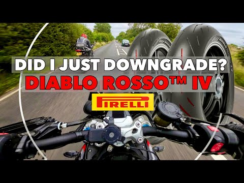 Pirelli Diablo Rosso IV - Review - Did I just Downgrade? #pirelli #pirellidiablorosso4