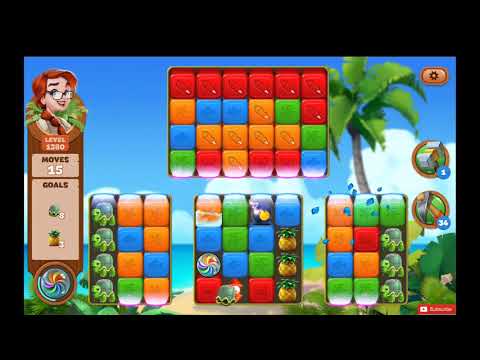 Lost Island Blast Adventure Level 1380 NO BOOSTERS - A S GAMING ✔