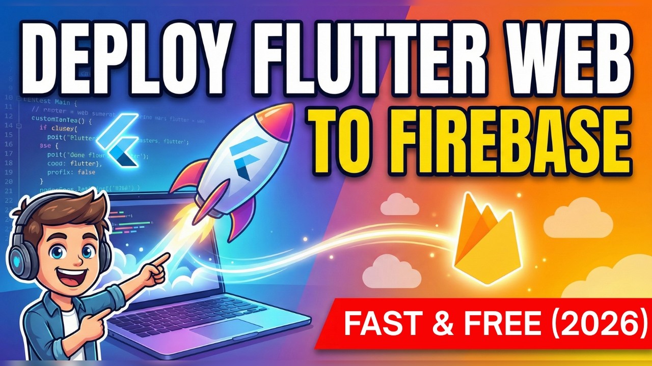 Deploy Flutter Web App to Firebase in 5 Minutes! (Free & Easy Guide 2026)