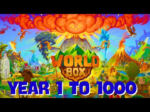 I Made Humans Colonize Europe for 1000 Years (World Box)