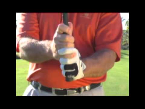 Part of a video titled how to swing the perfect 7 iron shot - YouTube