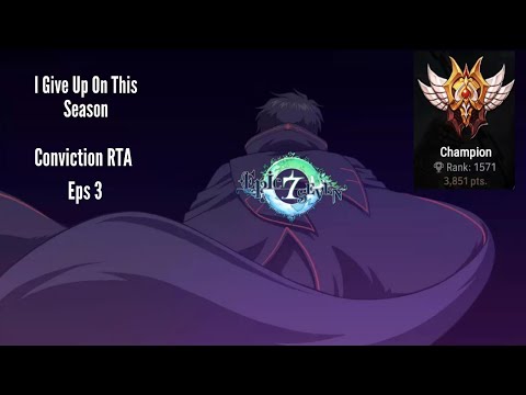 [Epic Seven] Giving up on rta for this season (3800+ points) - Conviction World Arena eps 3