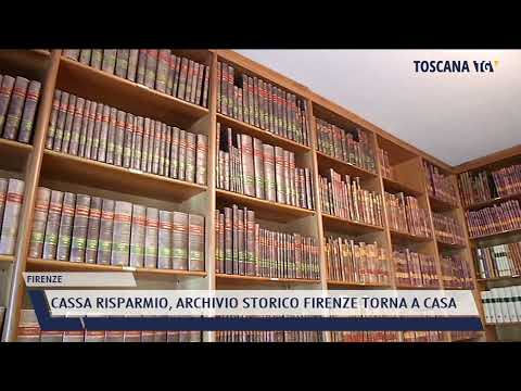 2021-11-09 FIRENZE - CASSA RISPARMIO, ARCHIVIO STORICO FIRENZE TORNA A CASA