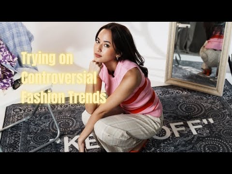 Experimentando tendências controversas da moda com Sherry