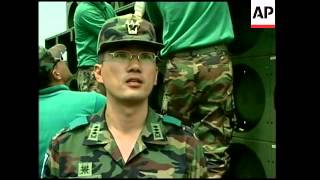 Propaganda loudspeakers on border dismantled