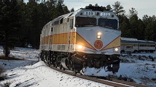 The Grand Canyon Railway in the Snow: F40's Roaming Free in Northern Arizona