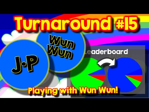 Agario Team Mode Turnaround #15, playing with Wun Wun, the real one