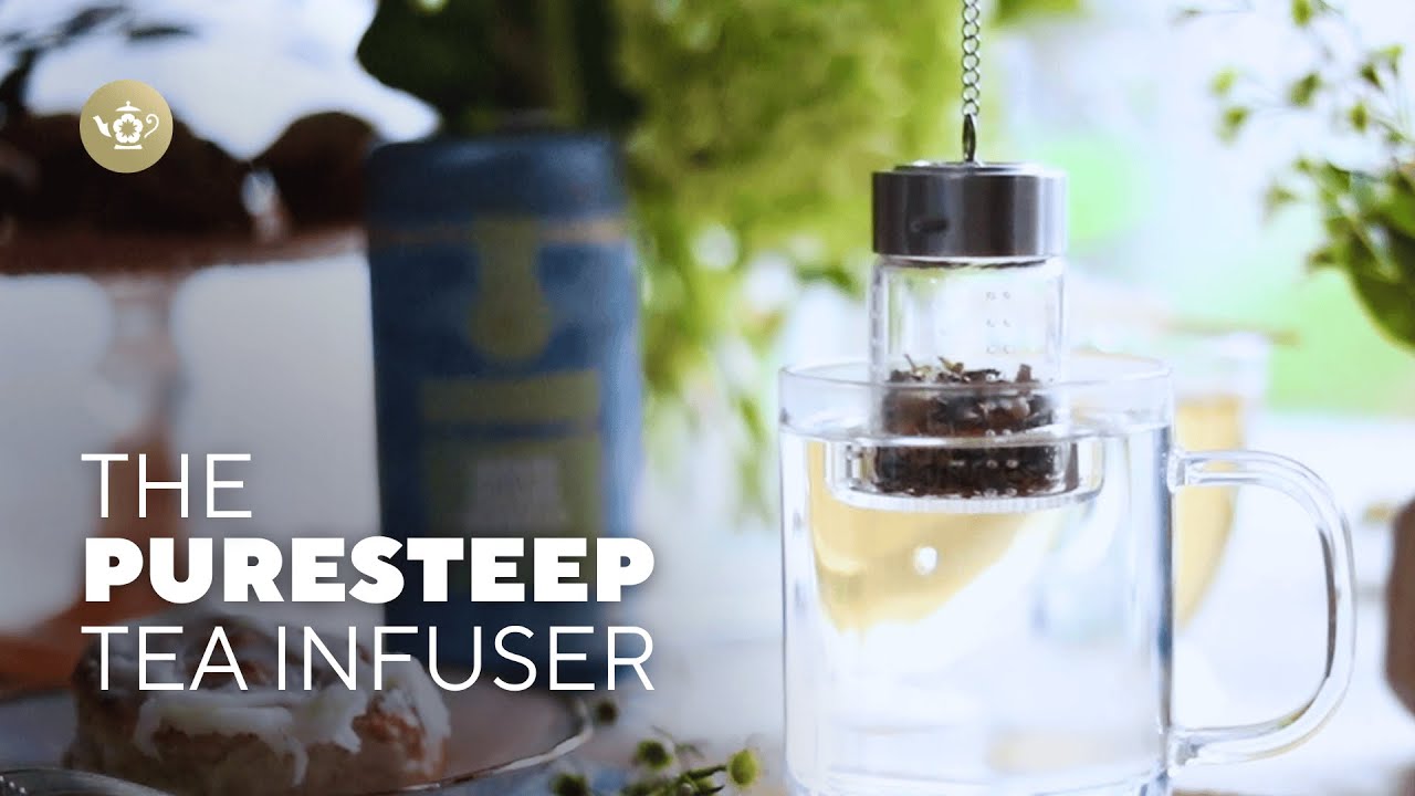 Teabloom Puresteep Infuser: Elevate Your Tea Ritual with the Best Glass Tea Infuser