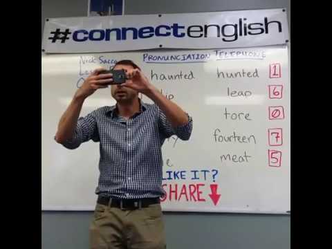 Connect English Pronunciation Telephone, Volume 4 - La Jolla Campus
