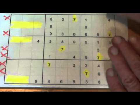 How to Solve a Sudoku Puzzle - Tip 7: Two Pairs and a Triplet Tip or Trick - Tutorial