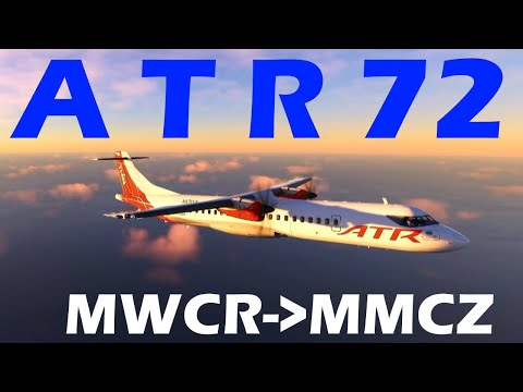 ATR 72-600 | Full Flight | Day in the Life S1:E1 | Grand Cayman to Cozumel | MSFS 2020 and OnAir