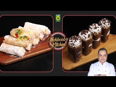 Best of Mehboob’s Kitchen | Chocolate Trifle & Custard Rolls | Mehboob Khan | Masala TV