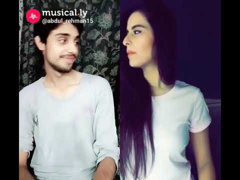 Salmans Song Musically with Mahnoor shaukat | abi@musicaly.ly