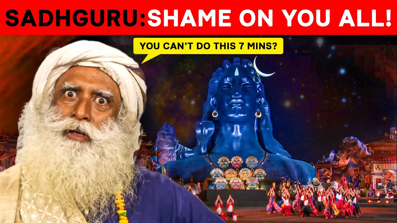Sadhguru SHOCKS the World! 7 Minutes to a Mind-Blowing Life?! 😮