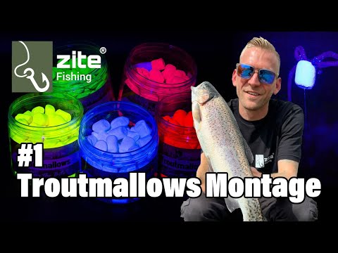 Zite© Fishing Troutmallows: Die Topmontage für die Forellen Marshmallows Angelköder (Tutorial)
