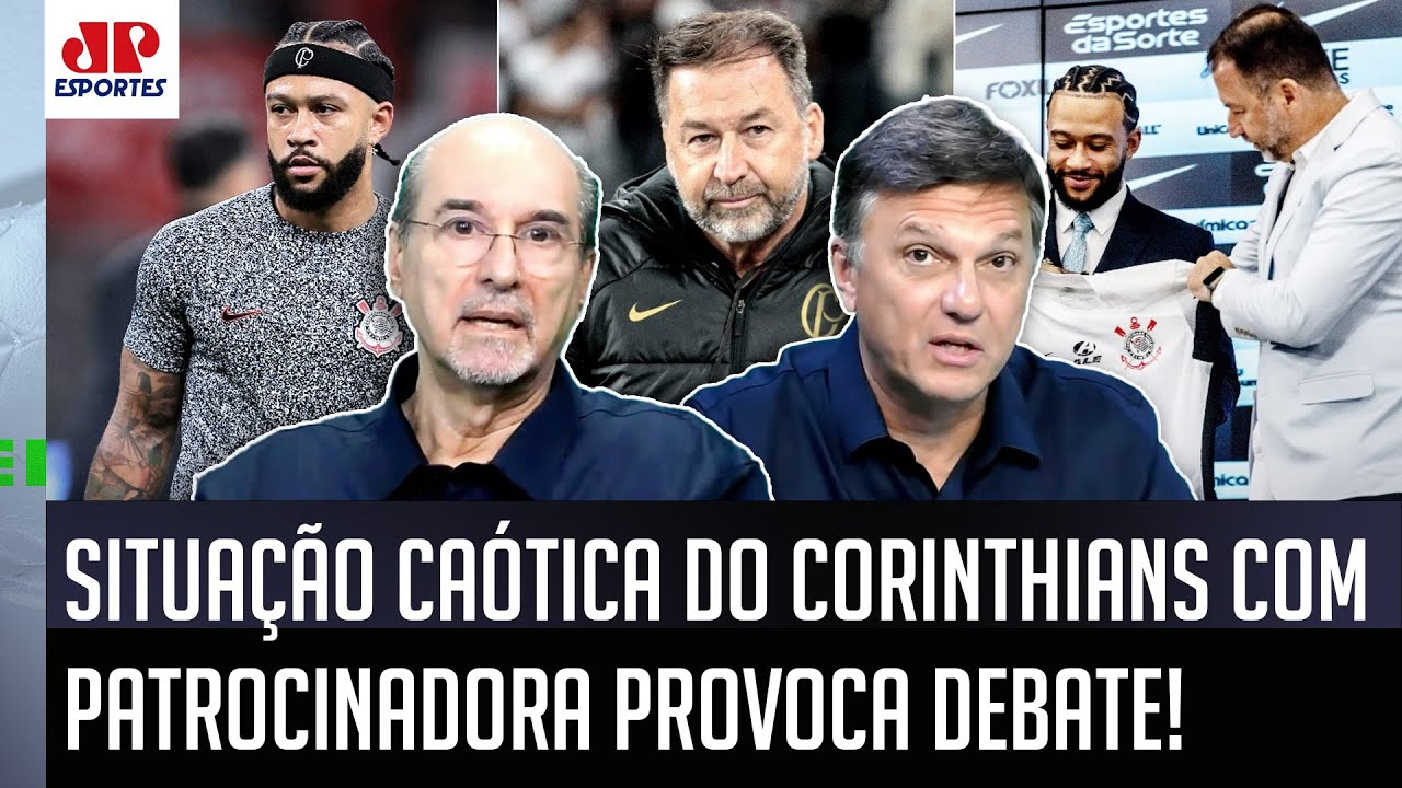 "É UMA LOUCURA! E o Memphis Depay, gente??? Se a Esportes da Sorte SAIR do Corinthians..." | DEBATE