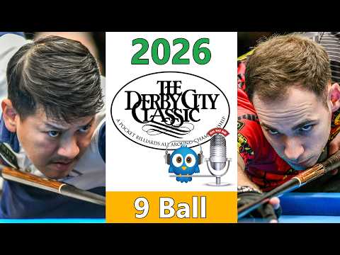 Joshua Filler vs Roland Garcia - 9 Ball - 2026 Derby City Classic rd 9