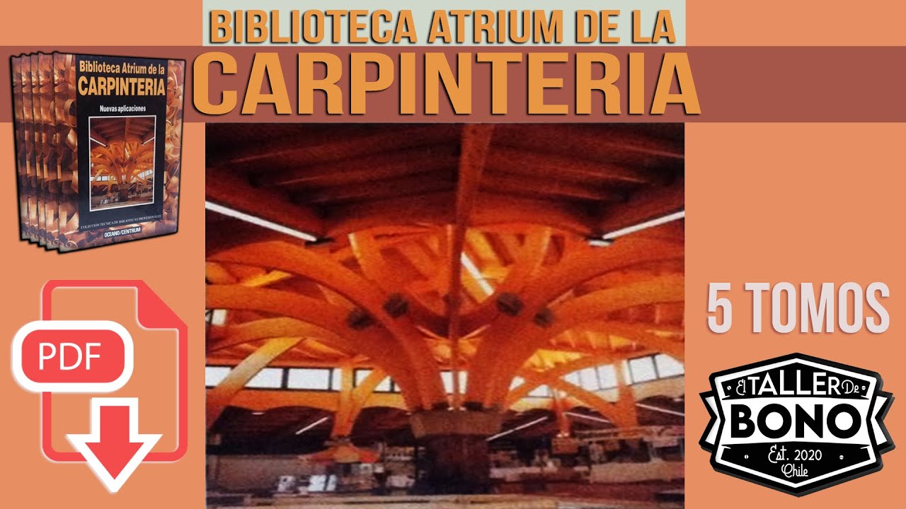 👨‍🎓 Biblioteca Atrium de la Carpinteria - 🕵️‍♂️ 5 Tomos en PDF - Completa - Descarga Google Drive