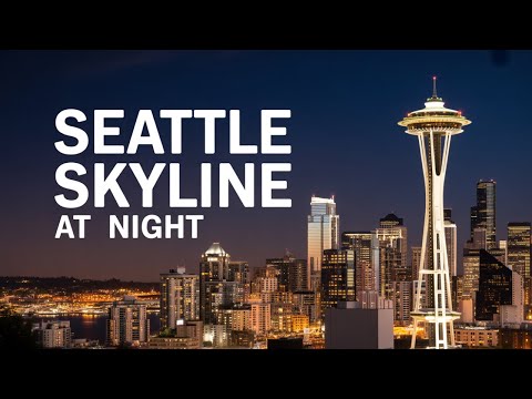 Aerial Seattle: How the Skyline Transforms at Night