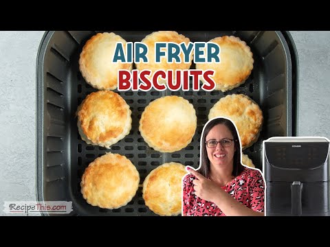 Air Fryer Biscuits (homemade American biscuits in the air fryer)
