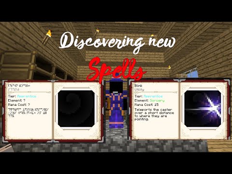 Let's Play Electroblob's Wizardry 1.12.2 -Episode 2 - Discovering new Spells
