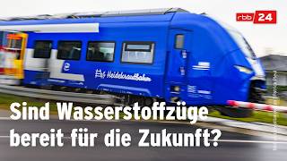 Wie bewähren sich Wasserstoffzüge nach zwei Jahren Pilotprojekt?