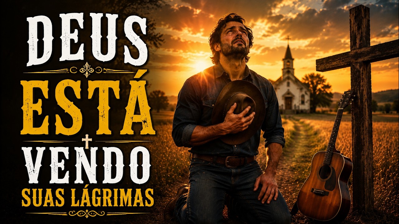 Deus Está Vendo as Suas Lágrimas | Não Desista, Ele Está Com Você | Louvor Country Br