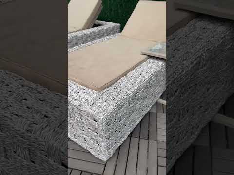 Шезлонги плетені Домініка