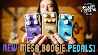 Video thumbnail for Mesa/Boogie’s Trinity of Stomps - Can these pedals make you Boogie? by Peach Guitars