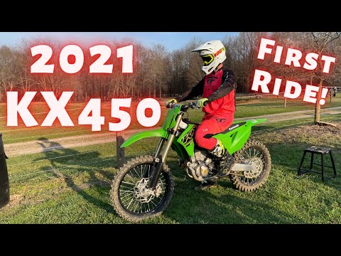 2021 Kawasaki KX450 - First Ride at MX Acres