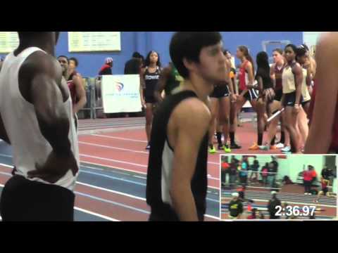 Montgomery Invitational Boys 4x400m Section 3