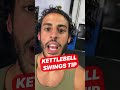 #1 Tip for a Better Kettlebell Swing - Technique Must! #shorts