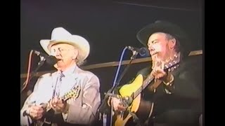 Bill Monroe &amp; Mac Wiseman Legends Of Bluegrass Tour &quot;Traveling This Lonesome Road&quot; 1987 G.Valley, CA