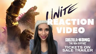 Godzilla x Kong: The New Empire | Tickets on Sale Trailer *REACTION VIDEO!**