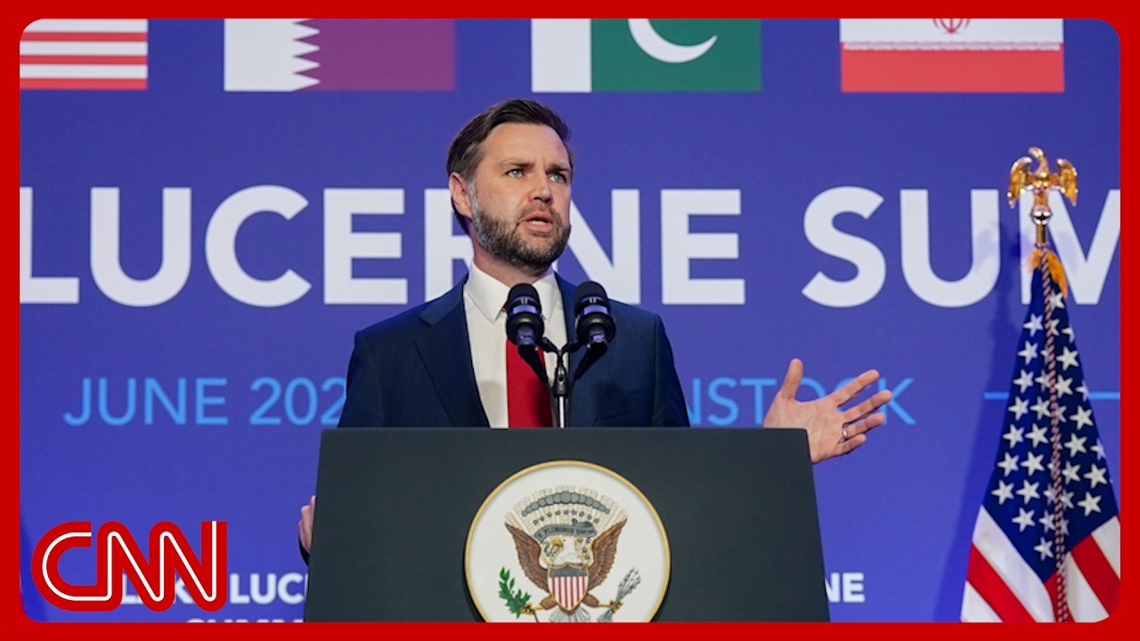VP Vance gives update after meeting with Iran, Pakistan and Qatar