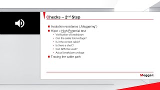 Oct 2nd, 2025 - Webinar MV and HV Cable Fault Location Utilizing ARM Method