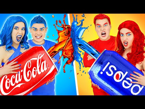 Žhavý vs Studený Pár Výzva | Ledový Pár vs Ohnivý Pár Multi DO Challenge