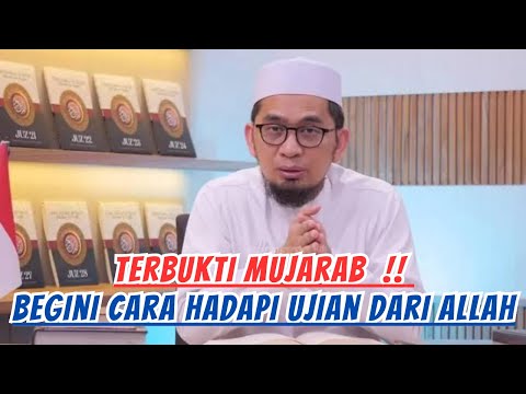 RUMUS MENENTERAMKAN HATI KETIKA MASALAH DAN UJIAN DATANG 💯 USTADZ ADI HIDAYAT TERBARU