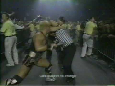 Superbrawl 2000 advert