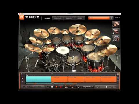 EZDrummer 2- Drum Kit From Hell Demo