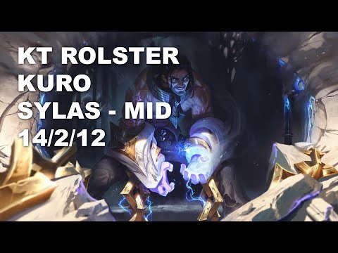 KT Rolster Kuro Mid Sylas vs Zoe - KR Challenger Rank Game 10.7