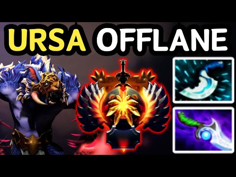 🔥 URSA OFFLANE IS ILLEGAL LEVELS OF STRONG 😂 | DOTA 2 🔥