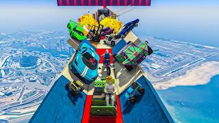 CARA A CARA CON COCHES ALEATORIOS Y EL ÚLTIMO EXPLOTA! ME CAIGO! - GTA 5 ONLINE