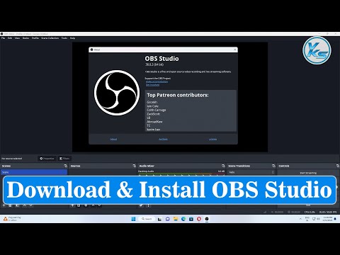 ✅ How To Download And Install OBS Studio 30.0 On Windows 11/10