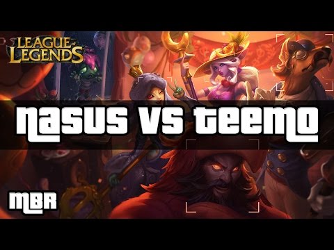Archduke Nasus Vs Teemo (Grasp Of The Undying) | League Of Legends | HD