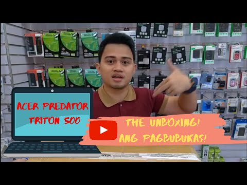 Acer Predator Triton 500 (THE UNBOXING) //BISAYA//