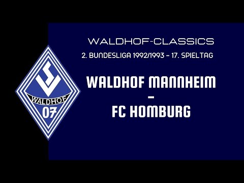 1992/93 | SV Waldhof Mannheim - FC Homburg