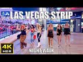 Las Vegas Strip Night Walk May 2025 Las Vegas Nevada
