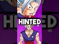 Beast Gohan Was Foreshadowed YEARS Ago Shorts